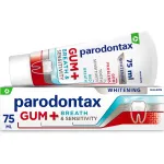 Pasta de dinti parodontax, Gum+ Breath & Sensitivity Whitening, 75 ml