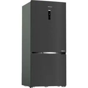 Combina frigorifica GRUNDIG GKPN6893FXD, No Frost, 615 l, H 193 cm, Clasa D, dark inox