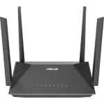 Router Wireless Gigabit ASUS RT-AX52 Pro AX3000, Wi-Fi 6, Dual-Band 574 + 2402 Mbps, negru