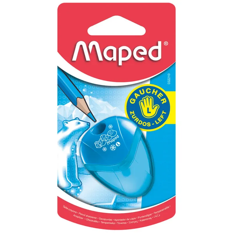 Ascutitoare Maped I-gloo pentru stangaci, divere culori