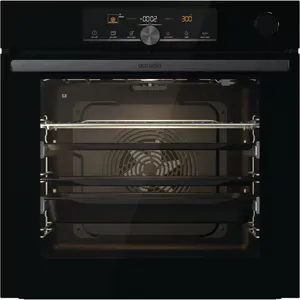 Cuptor incorporabil GORENJE BSA6747A04BGWI, Electric, Autocuratare Catalitica, 77 l, Clasa A+, negru