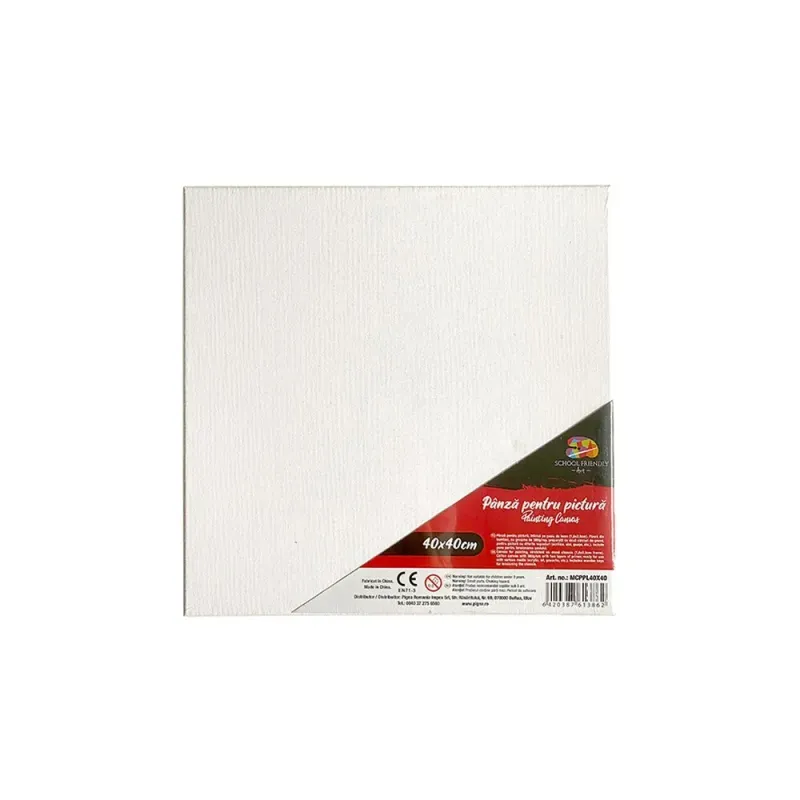Panza pictura sasiu lemn 1.6 x 2.5 cm, 40 x 40 cm