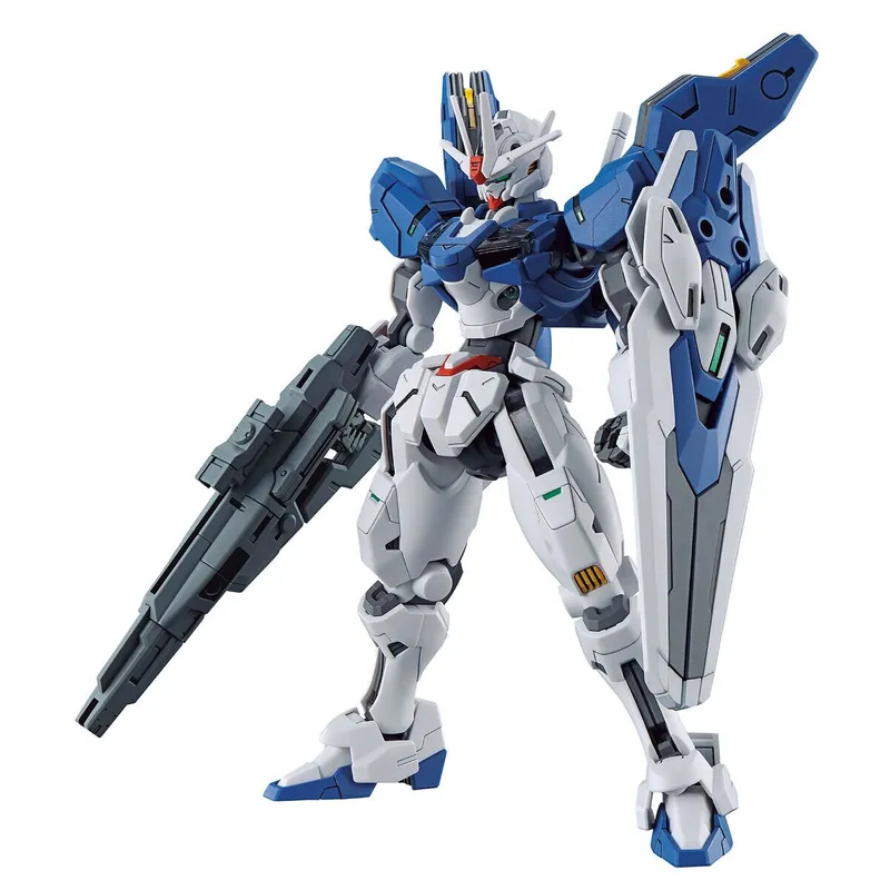Figurina Bandai Gundam Aerial Rebuild 1/144, mobilitate ridicata, armament variat, multicolor
