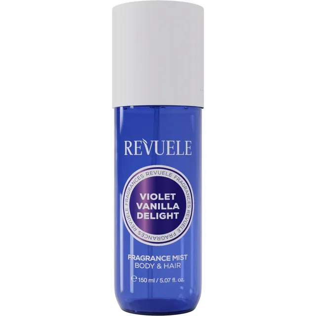 Spray de corp parfumat Revuele Violet Vanilla Delight, 150 ml