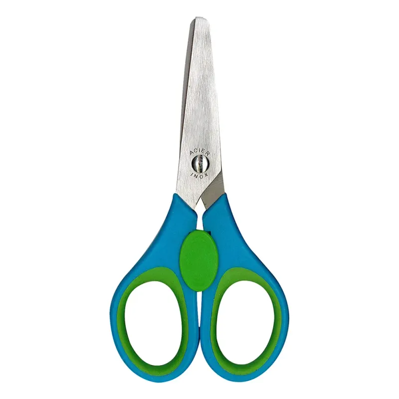 Foarfeca pentru stangaci Auchan, 12 cm, diverse culori