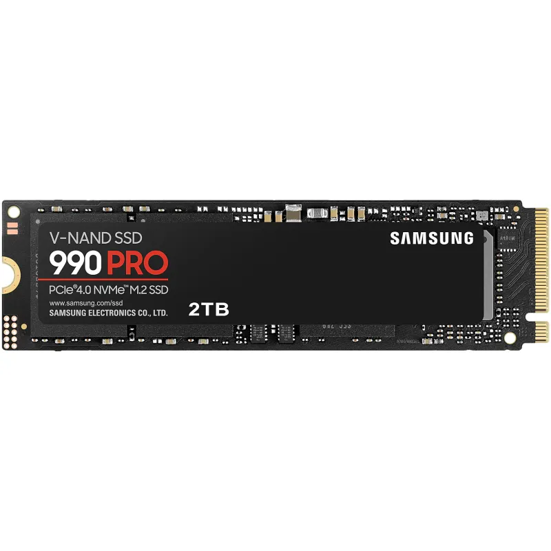 Solid State Drive (SSD) Samsung 990 PRO 2TB, PCIe Gen 4.0 x4, NVMe, M.2.