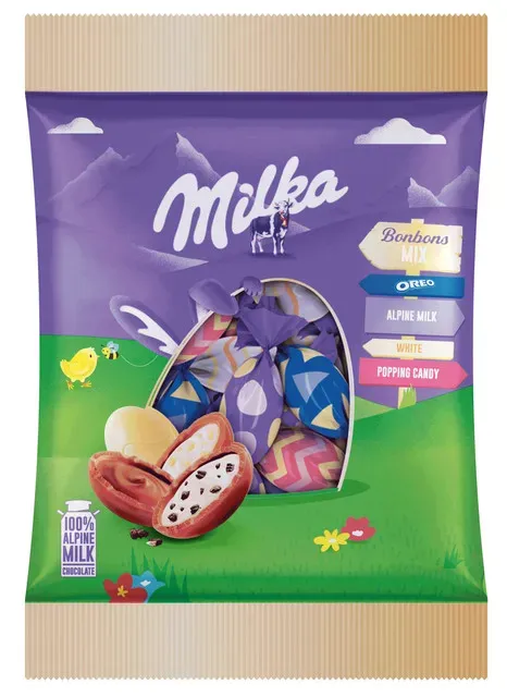 Mix de oua cu ciocolata de Paste Milka, 130 g