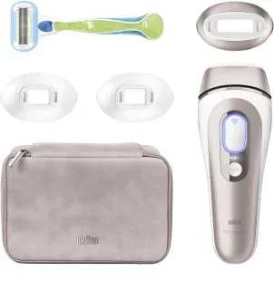 Braun Smart Skin Expert PL7257 dispozitiv inteligent IPL pentru îndepărtarea firelor de păr pentru corp, față, zona bikini și axile 1 buc
