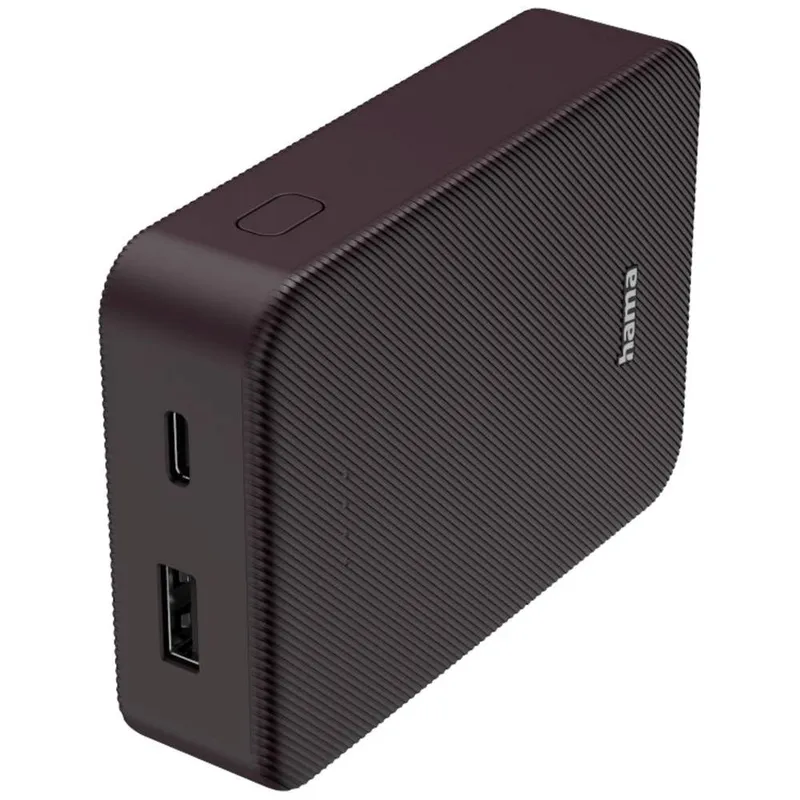 Baterie externa Hama, 10000mAh, USB-C, Fast Charge, Violet