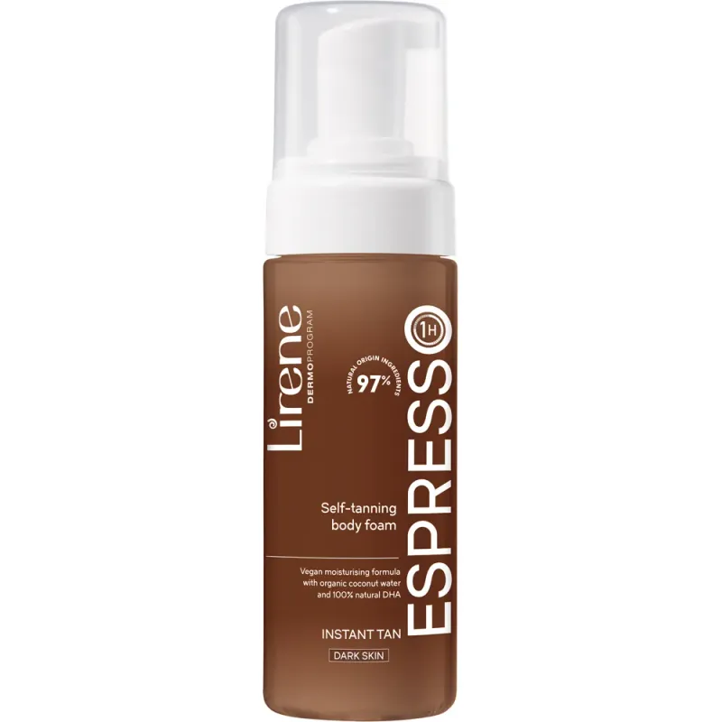 Spuma autobronzanta Lirene Espresso, 150 ml