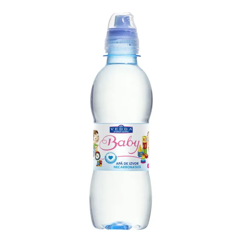 Apa plata Vedda Baby pentru baieti, 250 ml
