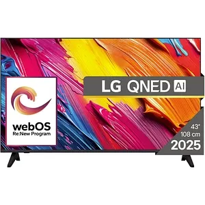 Televizor QNED Smart LG 43QNED70A6A, Ultra HD 4K, HDR, 108cm