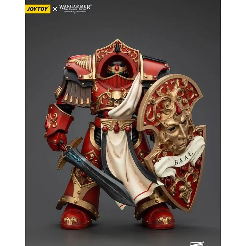 Figurina Joy Toy Blood Angels Crimson Paladin 1/18, 14 cm, multicolor