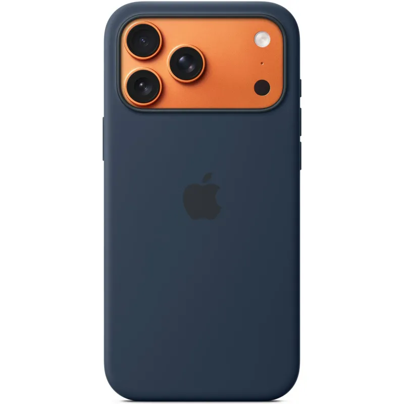 Husa de protectie Apple Silicone Case cu MagSafe pentru iPhone 17 Pro Max, Midnight