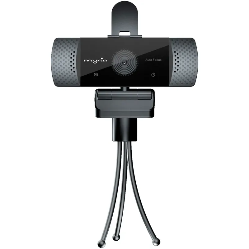 Camera Web MYRIA MY8077, 2K QHD 2560 x 1440p, negru