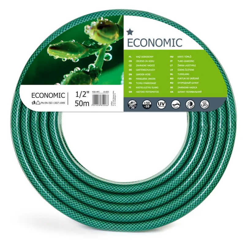 Furtun de gradina, pentru apa, Economic, 12.5 mm, rola 50 m | Dedeman