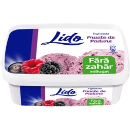 Inghetata fructe de padure, fara zahar adaugat 1000ml