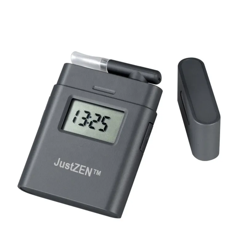 Alcool tester JustZEN® 838, etilotest portabil, acuratete +/- 0.01% BAC, display LCD, 5 mustiucuri incluse in pachet