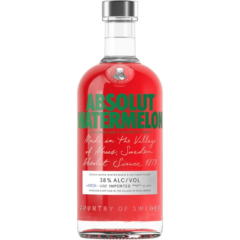 Vodka cu aroma de pepene verde Absolut Watermelon, 38% alcool, 0.7 l