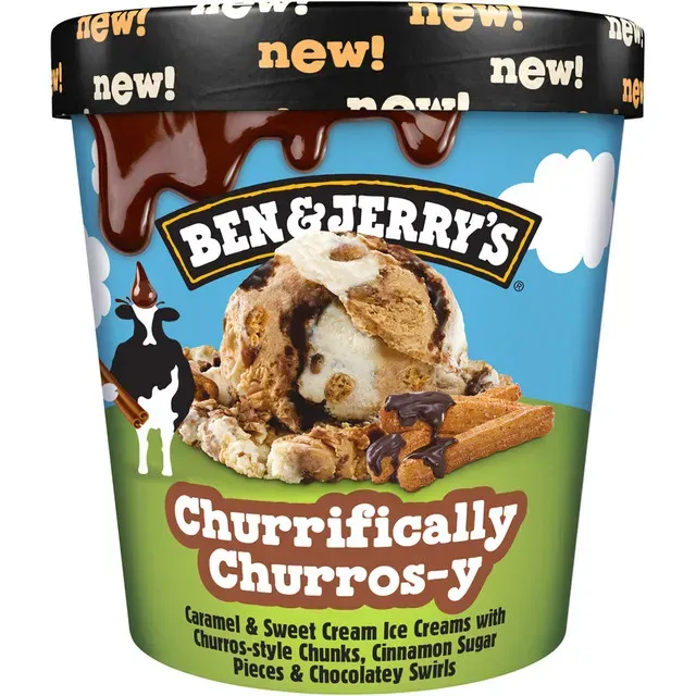 Inghetata Ben & Jerry's Churrifically Churros-y, 465 ml