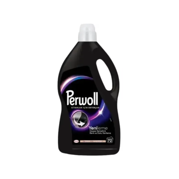 Detergent lichid Perwoll 3.96L, pentru rufe negre, gel, 72 spălari