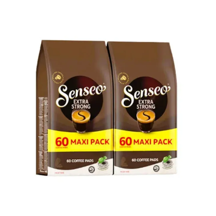 Paduri de cafea SENSEO EXTRA STRONG 2 x 60 buc