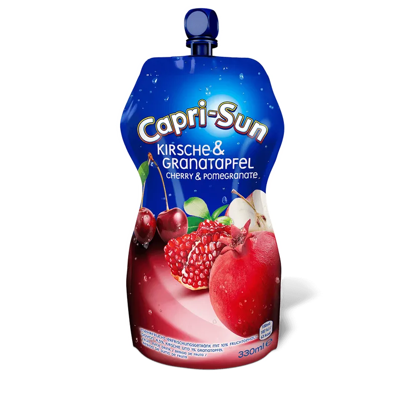 Bautura necarbogazoasa cu cirese si rodie Capri-Sun, 0.33 l