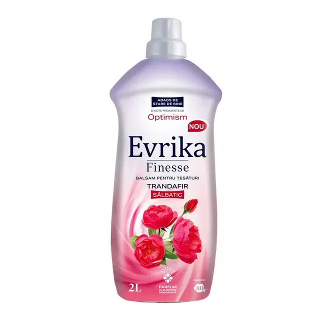 Balsam de rufe Evrika Finesse Trandafir salbatic, 2 l