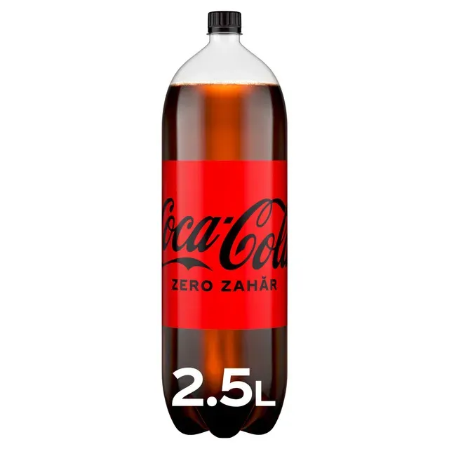 Bautura carbogazoasa Coca-Cola Zero Zahar, 2.5 l