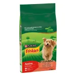 Hrana uscata pentru caini adulti Purina Friskies Active, vita si legume, 7 kg
