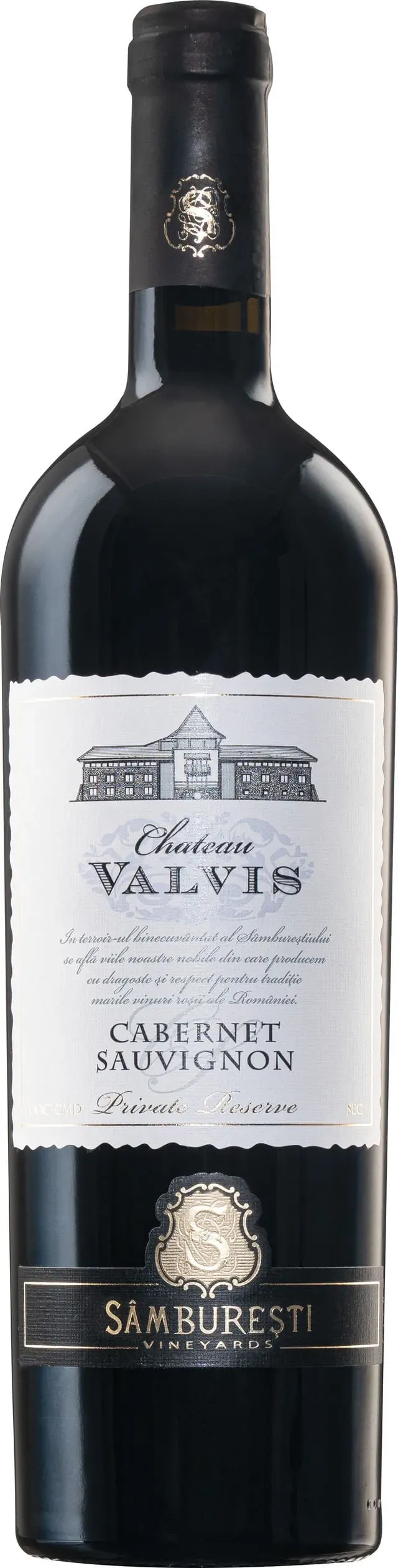 Vin rosu sec Domeniile Samburesti Chateau Valvis, Cabernet Sauvignon, 0.75 l