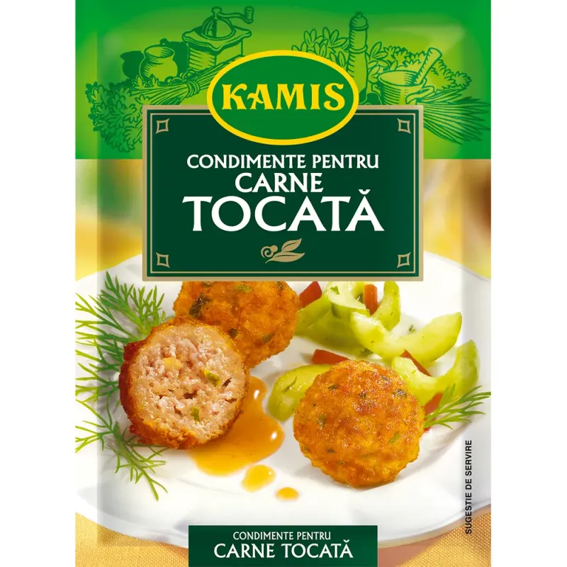 Condimente pentru carne tocata Kamis 20g