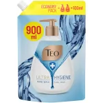 Rezerva sapun lichid Teo Ultra Hygiene Fresh Clean, 900 ml