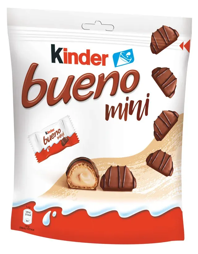 Napolitana cu ciocolata Kinder Bueno Mini 108g