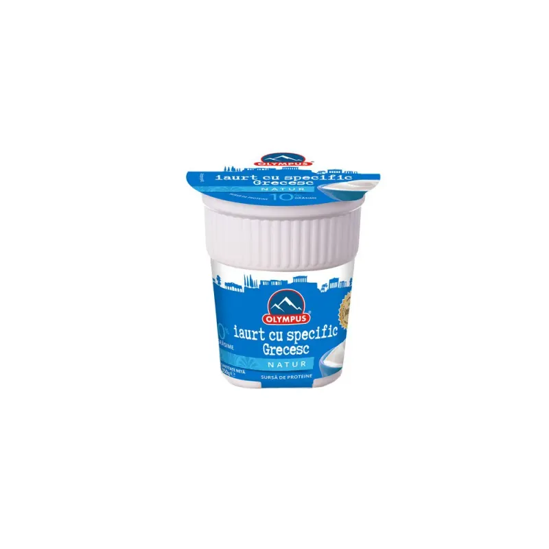 Iaurt grecesc Olympus, 10% grasime, 350 g