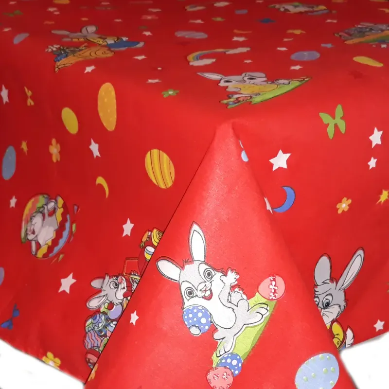 Fata de masa cu decoratiuni de paste, diverse culori si modele, 150 x 220 cm