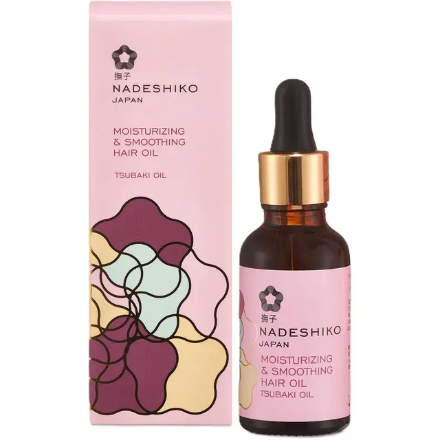 Ulei hidratant si netezitor pentru par cu ulei de tsubaki Nadeshiko, 30 ml