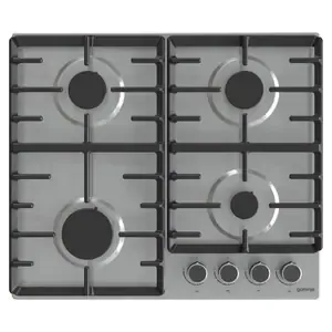 Plita incorporabila GORENJE G642ABX, Gaz, 4 arzatoare, inox