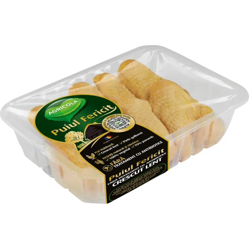 Aripi de pui Puiul Fericit Agricola, +/- 1 kg