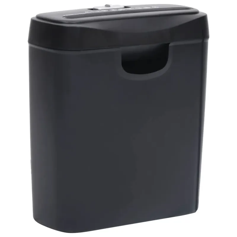 Tocator de hartie, 6 coli, fasii taiate, negru 51551