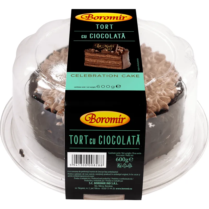 Tort cu ciocolata Boromir, 600 g