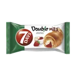 Croissant dublu cu umplutura cu aroma de vanilie si de capsuni 7 Days, 80 g