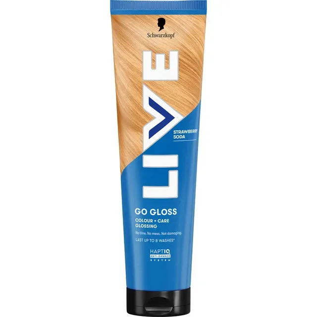Tratament nuantator de par Schwarzkopf Live Strawberry Soda, 150 ml