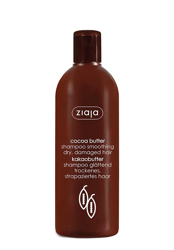 Sampon Ziaja Cocoa Butter pentru netezire cu unt de cacao, 400 ml