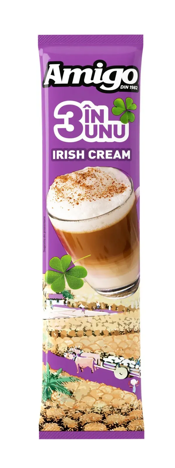 Cafea solubila 3in1 Amigo Irish Cream, 13 g