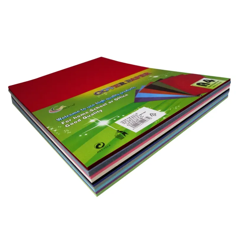 Carton color, 100 de coli 210 x 297 mm, diverse culori