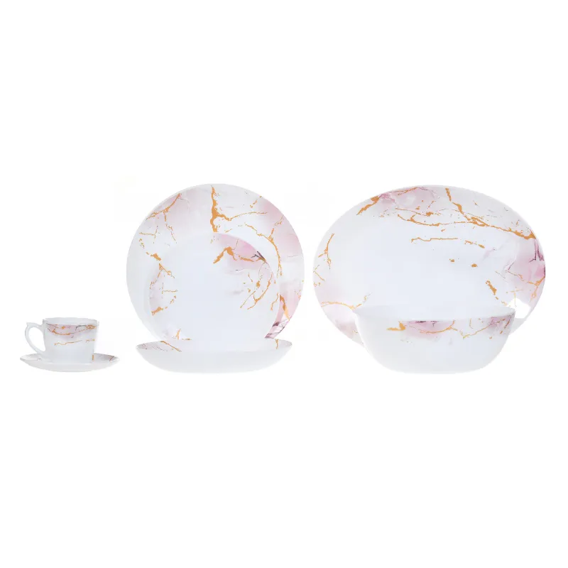 Serviciu de masa 32 piese Eljado Décor Rozalin, opal