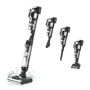 Aspirator vertical JIMMY Pro Cordless PW11, 0.3l, autonomie max 80 min, iluminare LED, negru-argintiu