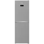 Combina frigorifica Beko RCNA386E40ZXBN, 358 l, Clasa E, NeoFrost Dual Cooling, HarvestFresh, Everfresh+, Display Touch Control, H 203 cm, Argintiu