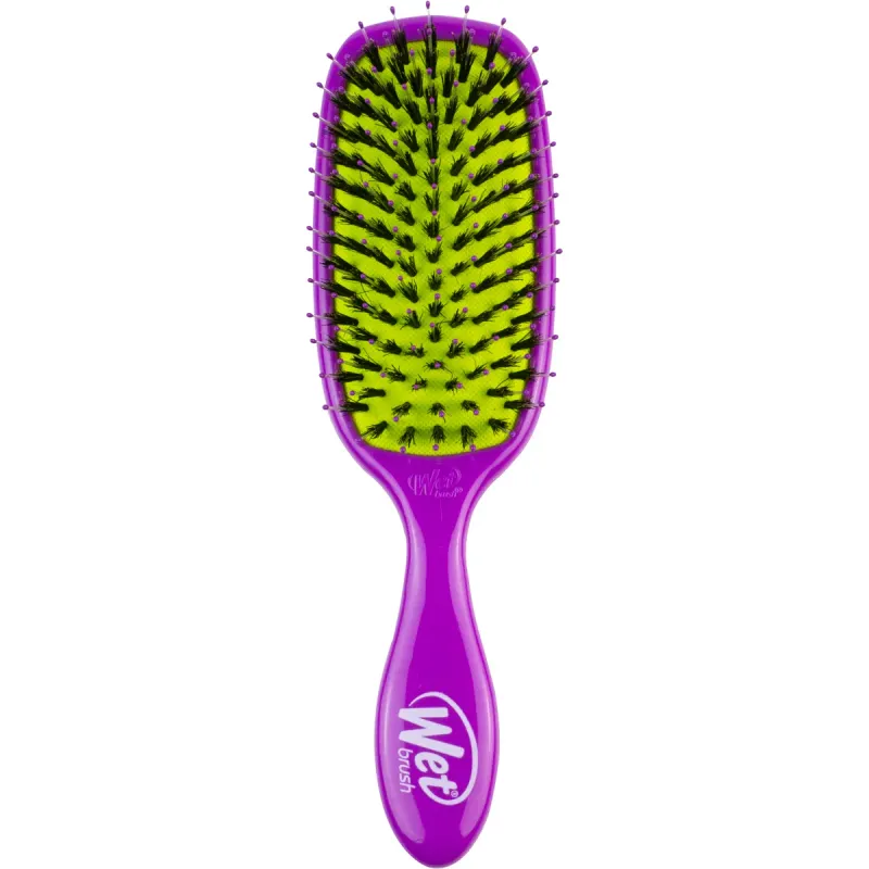 Perie de par pentru stralucire Wet Brush Shine Enhancer, mov
